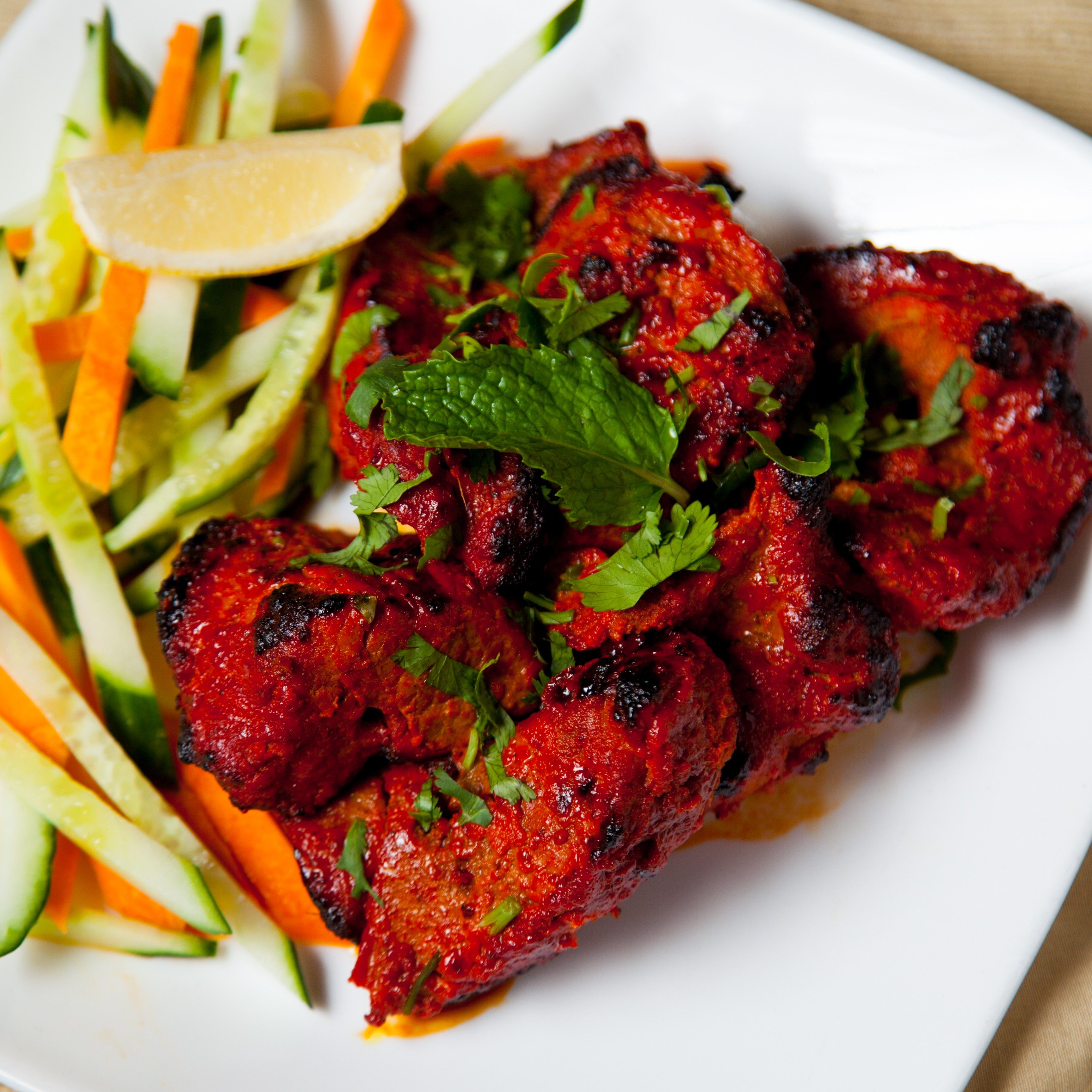 Lamb Barrah Kebab.