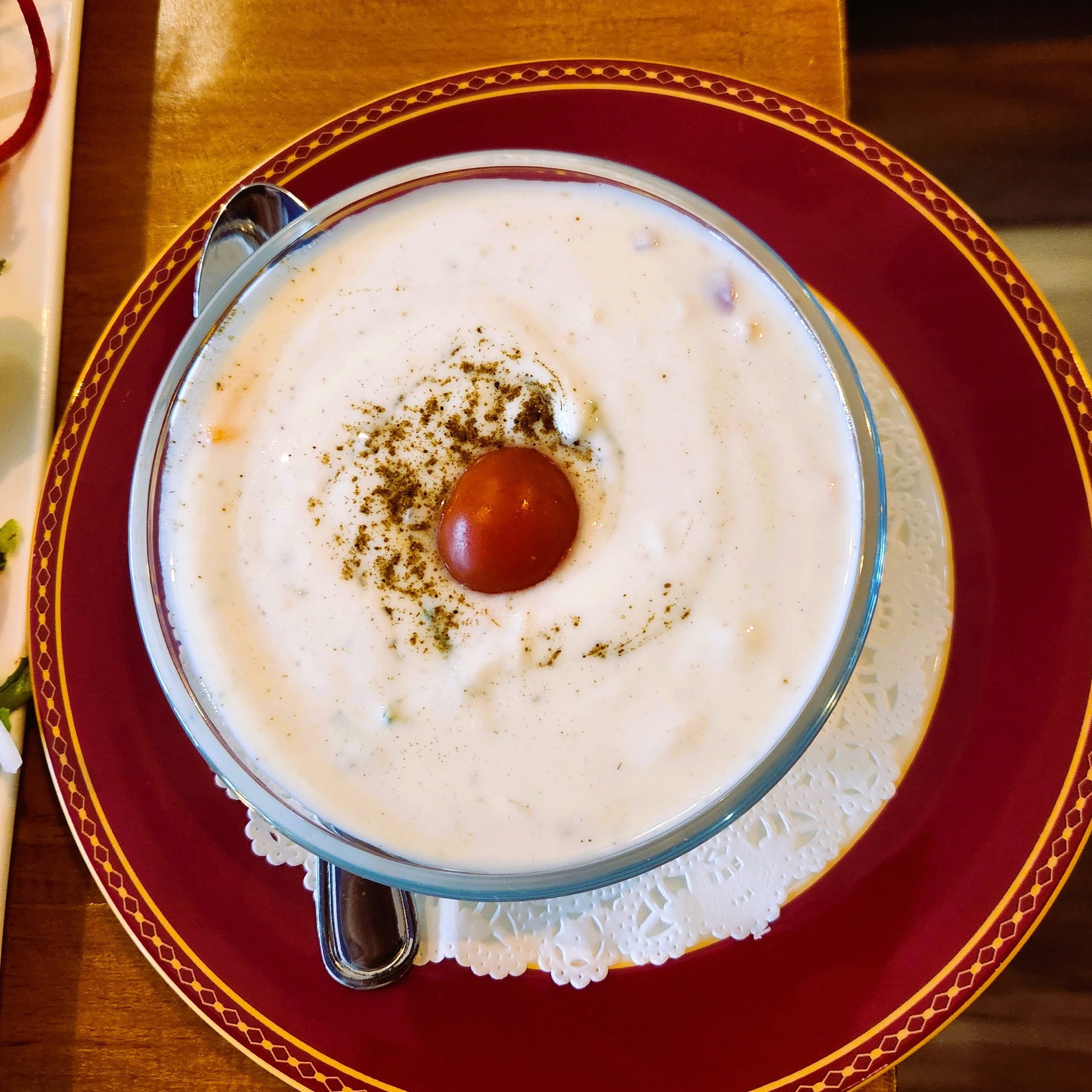 Cucumber Raita.