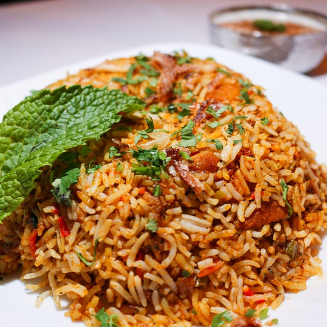 Chicken Biryani.