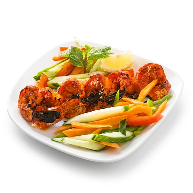 Tandoori Prawns.