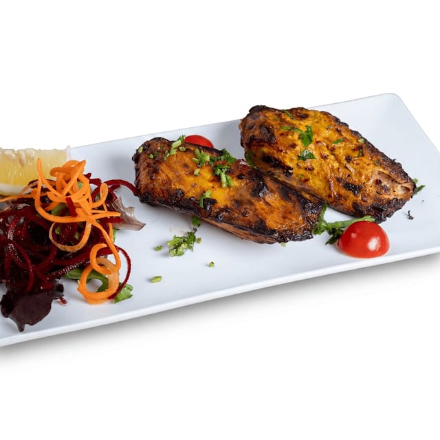 Salmon Tikka.